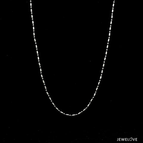 1.25mm Japanese Platinum Chain for Women JL PT CH 1116-A