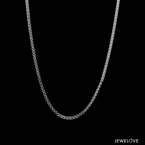 1.5mm Platinum Unisex Chain JL PT CH 1223-A