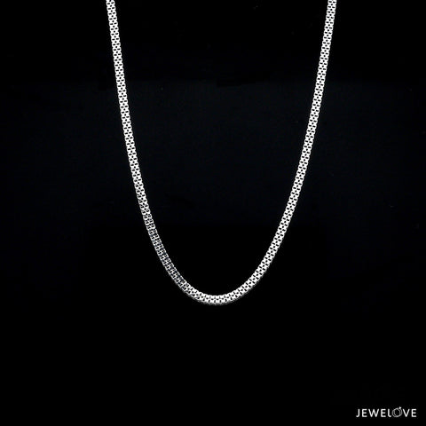 1.7mm Double Box Platinum Chain JL PT CH 961