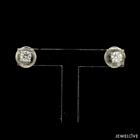 10-Pointer Diamond Earrings in Platinum SJ PTO E 152-B
