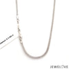 Jewelove™ Chains 2.25mm Unisex V-Chain in Platinum JL PT CH 983
