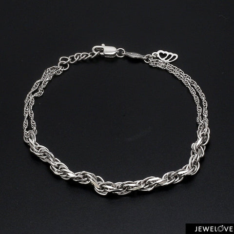 3.5 mm Japanese Platinum Bracelet for Women JL PTB 1159