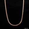 Jewelove™ Chains 3mm Double-Sided Platinum & Rose Gold Unisex Chain JL PT CH 1151