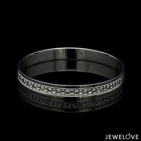 6mm Platinum Kada for Women JL PTB 1322