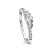 Jewelove™ Rings Designer Platinum Diamonds Rings for Couple JL PT 1260