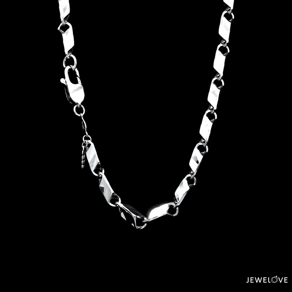 Jewelove™ Chains Japanese Platinum Chain for Men JL PT CH 1306