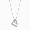 Jewelove™ Pendants Platinum Diamonds Heart Pendant for Women JL PT P 18047