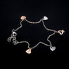 Jewelove™ Bangles & Bracelets Platinum Evara | Rose Gold Diamond Bracelet for Women JL PTB 738