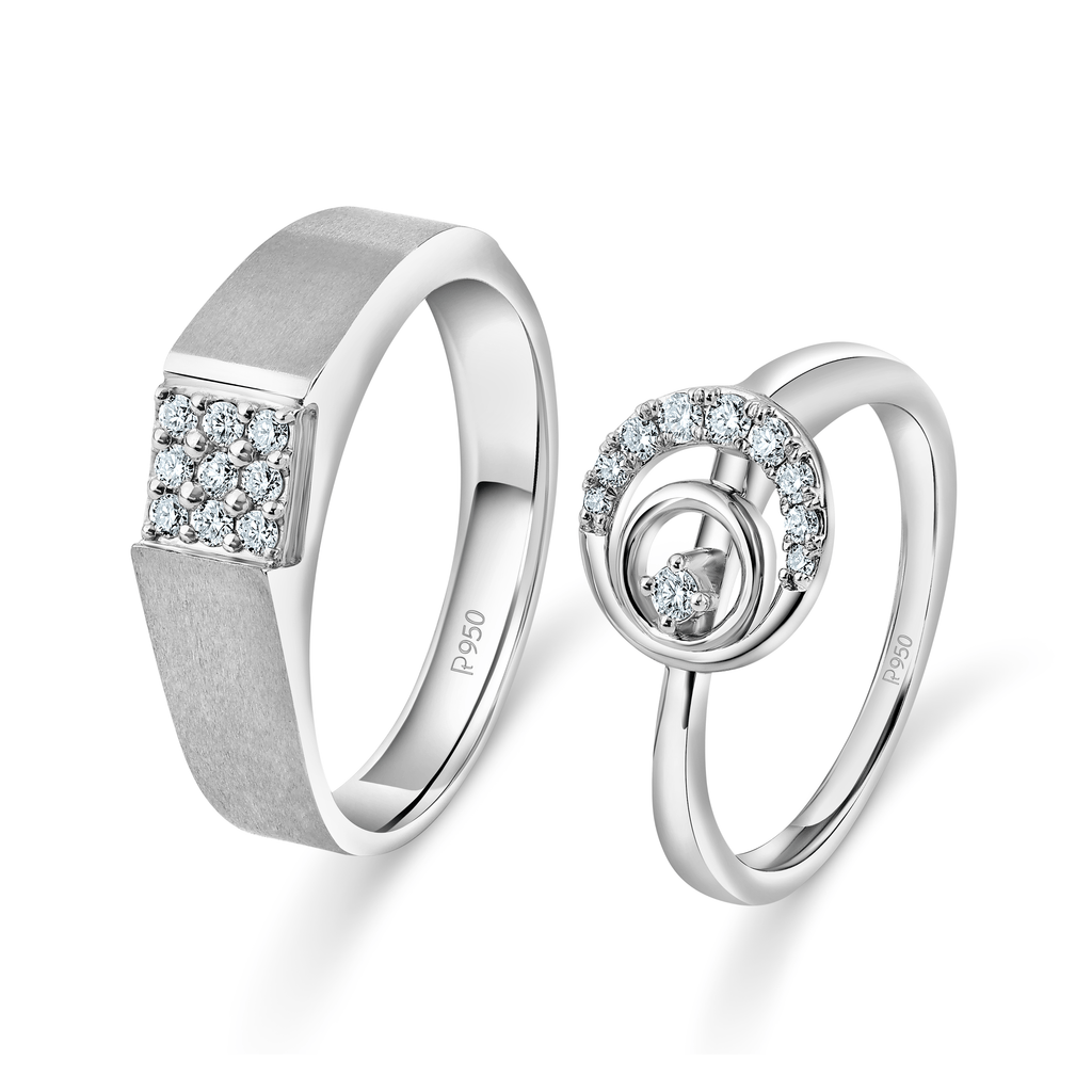 Platinum Love Bands Platinum Couple Ring Price Buy Platinum Love