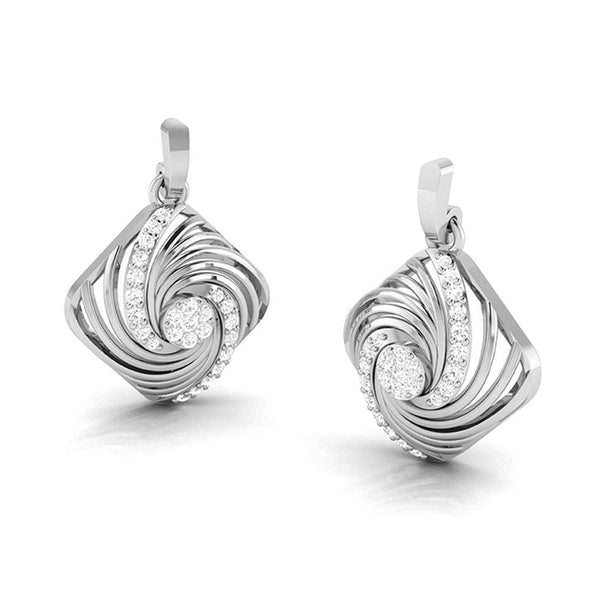 Jewelove™ Earrings Platinum with Diamond Earrings for Women JL PT E 2453
