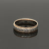 Jewelove™ Rings Unisex Platinum & Rose Gold Couple Love Band Rings JL PT 1365