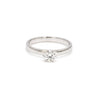 20 Pointer Classic 6 Prong Solitaire Ring made in Platinum SKU 0012-A