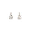 20 pointer Solitaire Diamond Earrings in Platinum SJ PTO E 152