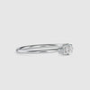 0.20cts. Baguette Diamond Platinum Solitaire Engagement Ring JL PT 0656