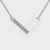 Designer Platinum Diamond Pendant for Women JL PT P 1204