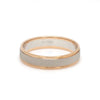 Designer Unisex Platinum & Rose Gold Couple Rings JL PT 1121