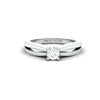 Jewelove™ Rings 20-Pointer Platinum Solitaire Engagement Ring for Women with Split Shank JL PT 670