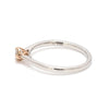 Jewelove™ Rings Women’s Band only 23 Pointer Platinum Rose Gold Ring for Women JL PT 1146