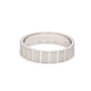 Jewelove™ Rings A Mighty Match Matte Finish Platinum Couple Rings with Single Diamonds JL PT 953