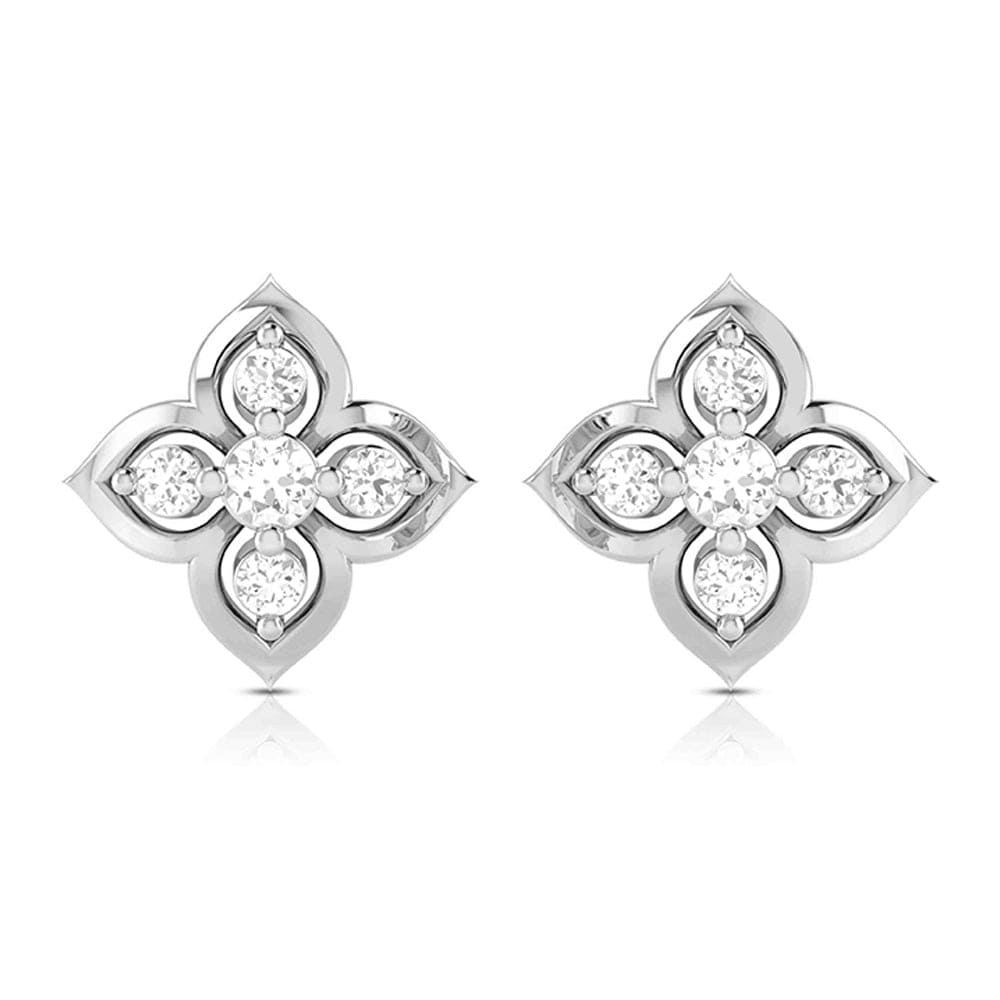 Jewelove™ Pendants & Earrings Beautiful Platinum with Diamond Pendant Set for Women JL PT P 2424