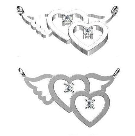 Customised Platinum Necklace with Chain