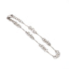 Jewelove™ Bangles & Bracelets Designer Flowery Japanese Platinum Bracelet for Women JL PTB 662