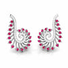 Jewelove™ Earrings Designer Platinum Diamond Earrings for Women JL PT E NL8585