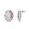 Jewelove™ Earrings Designer Platinum Diamond Earrings for Women JL PT E NL8605