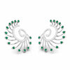 Jewelove™ Earrings Designer Platinum Diamond Earrings for Women JL PT E NL8689