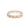Jewelove™ Rings Designer Platinum, Yellow & Rose Gold Ring for Women JL PT 1166