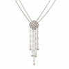 Jewelove™ Pendants & Earrings Necklace only / SI IJ Elegant Platinum Evara Diamond Necklace & Earrings with Diamonds for Women JL PTN 717