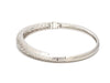 Jewelove™ Bangles & Bracelets Ethnic Platinum Bracelet with Laser Cutting & Diamonds SJ PTB 104