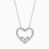 Jewelove™ Pendants Platinum Diamonds Heart Pendant for Women JL PT P 18003