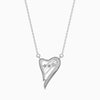 Jewelove™ Pendants Platinum Diamonds Heart Pendant for Women JL PT P 18036