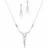Jewelove™ Necklaces & Pendants Necklace Set Platinum Evara Diamond Necklace & Earrings Set JL PT N 180