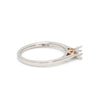 Jewelove™ Rings Women's Band only Platinum Rose Gold Solitaire Mounting JL PT 1138-M