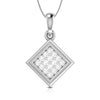 Jewelove™ Pendants & Earrings Pendant only Platinum with Diamond Pendant Set for Women JL PT P 2434