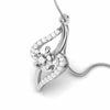 Jewelove™ Pendants & Earrings Platinum with Diamond Pendant Set for Women JL PT P 2446