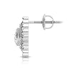 Jewelove™ Pendants & Earrings Platinum with Diamond Pendant Set for Women JL PT P 2448