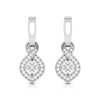 Jewelove™ Pendants & Earrings Earrings only Platinum with Diamond Pendant Set for Women JL PT P 2460