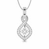 Jewelove™ Pendants & Earrings Pendant only Platinum with Diamond Pendant Set for Women JL PT P 2460