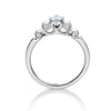 Jewelove™ Rings Ready to Ship - Ring Size 12, Designer Platinum Solitaire Ring with 0.30 cts. Solitaire for Women JL PT 1080