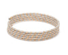 Jewelove™ Bangles & Bracelets Unique 5-Row Japanese Platinum & Rose Gold Bracelet for Women JL PTB 727