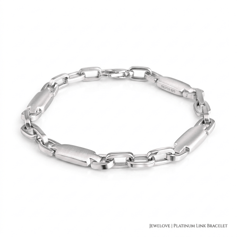 Classic Platinum Evara Bracelet for Men JL PTB 643