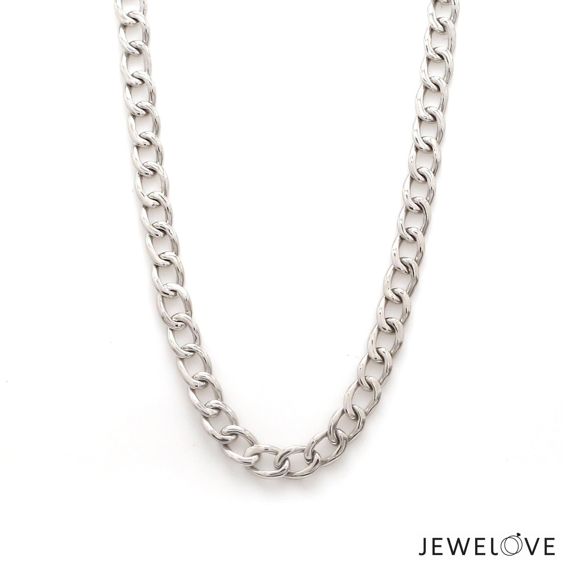 Jewelove™ Chains Men of Platinum | 6.75mm Platinum Heavy Chain for Men JL PT CH 1272-B
