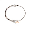 Platinum Rose Gold Mangalsutra Diamond Bracelet for Women JL PTB 1211   Jewelove™