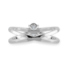 Jewelove™ Rings I VS / Women's Band only 0.30cts Oval Cut Solitaire Diamond Split Shank Platinum Ring JL PT 1174