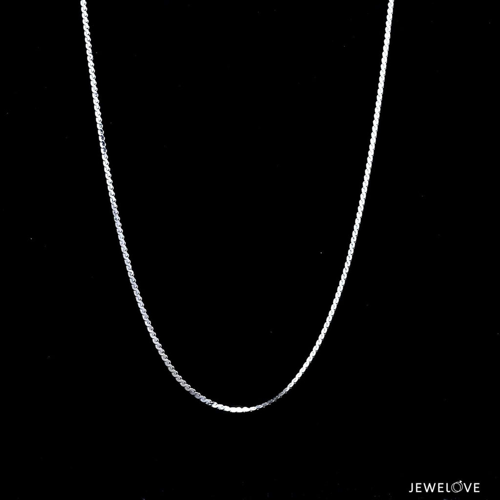 1.25mm Japanese Platinum Chain for Women JL PT CH 1123-A – Jewelove™