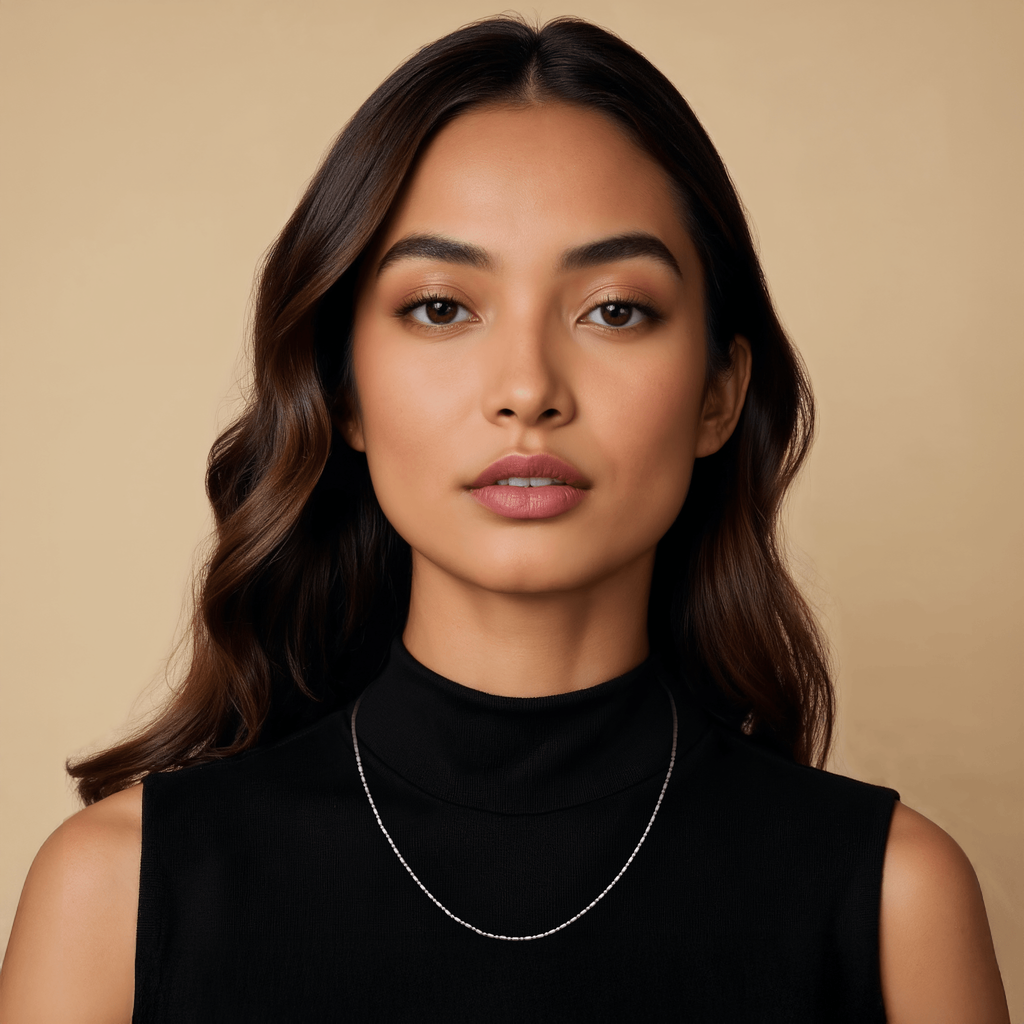 Jewelove™ Chains 45 cm 1.25mm Japanese Platinum Chain for Women JL PT CH 1116-A