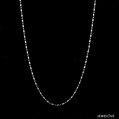 1.5mm Japanese Platinum Chain for Women JL PT CH 1116